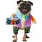Show in main carousel: Frisco Front Walking 80s Retro Kid Dog & Cat Costume, Medium slide 1 of 10