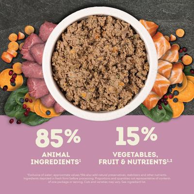 Show full view: ACANA Premium Pate Lamb in Bone Broth Grain-Free Wet Dog Food, 12.8-oz, case of 12 slide 4 of 12