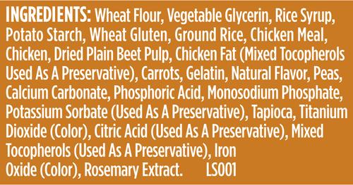 Show full view: Nutrish Soup Bones Premium Chicken & Veggies Flavor Dog Chews, 23.1-oz bag (Rachael Ray) slide 8 of 13