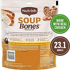 Nutrish Soup Bones Premium Chicken & Veggies Flavor Dog Chews, 23.1-oz bag (Rachael Ray) slide 2 of 8