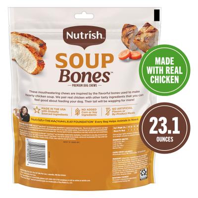Show full view: Rachael Ray Nutrish Limited Ingredient Lamb Meal & Brown Rice Recipe Dry Food + Soup Bones Chicken & Veggies Flavor Dog Treats slide 4 of 9