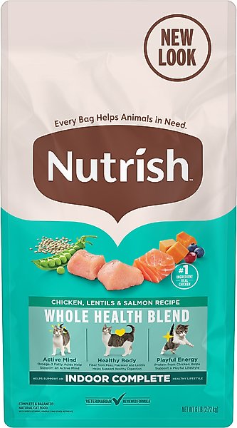 Walmart Nutrish Cat Food NUTRISH Indoor Complete Chicken With