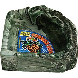 Zoo Med Repti Rock Corner Reptile Water Dish, Small