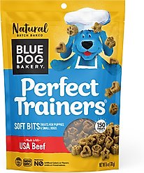 Blue Dog Bakery Perfect Trainers Beef Soft & Chewy Dog Treats, 6-oz bag