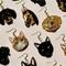 Show in main carousel: Not Picasso Black Cat Earrings slide 4 of 5