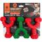 Show in main carousel: American Kennel Club Christmas Training Beef Scented Spiky Wishbone Dog Chew Toys, 3 count slide 1 of 2