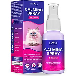 Beloved Pets Calming Pheromone Spray & Scratch Repellent for Cats, 1.5-oz bottle