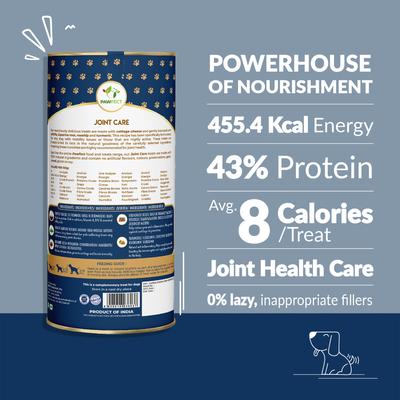 Show full view: Pawfect Nature's Munch Freeze-Dried Functional Joint Mobility Cheese Dog Treat, 2.65-oz canister slide 3 of 9