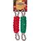 Show in main carousel: Bow-Wow Pet Christmas Holiday Slip Knot Rope Dog Toy, 2 count slide 1 of 3