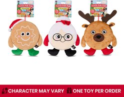 Bow-Wow Pet Christmas Holiday Full Flat Body Squeaker Dog Toy slide 2 of 2