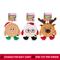 Show in main carousel: Bow-Wow Pet Christmas Holiday Full Flat Body Squeaker Dog Toy slide 3 of 3