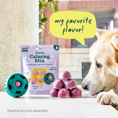 Show full view: Woof Pupsicle Mix Sample Pack Lickable Dog Treats, 6-oz bag slide 10 of 11