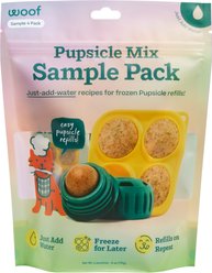 Woof Pupsicle Mix Sample Pack Lickable Dog Treats, 6-oz bag