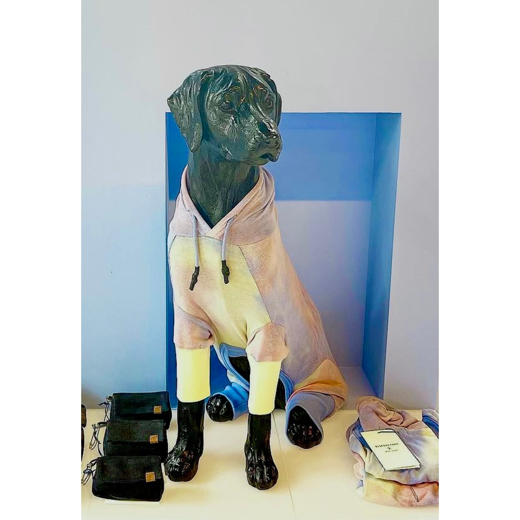 Bespoke Paws Dale French Terry Tie-Dye Dog Onesie, X-Large