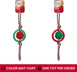 Bow-Wow Pet Christmas Holiday Rope Dog Tug Toy slide 2 of 2