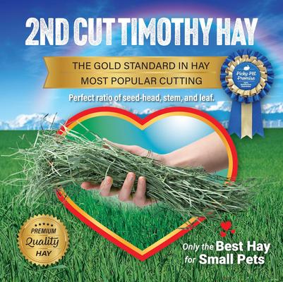 Show full view: Small Pet Select Second Cut Timothy Hay Small Animal Food, 10-lb box slide 5 of 7