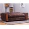 Show in main carousel: Moots Personalized VIP Microsuede Oak Couch Dog Bed with Removable Cover, Chocolate, Large slide 2 of 7