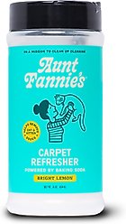 Aunt Fannie's Bright Lemon Scented Cat Carpet Deodorizer, 16-fl oz bottle