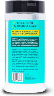 Show full view: Aunt Fannie's Bright Lemon Scented Cat Carpet Deodorizer, 16-fl oz bottle slide 2 of 3