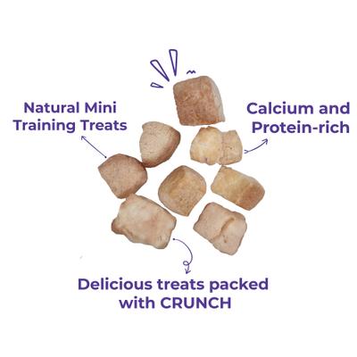 Show full view: Pawfect Himalayan Cheese Puff Bites All Natural Grain-Free High-Protein Crunchy Dog Training Treat, 2.47-oz bag slide 5 of 10