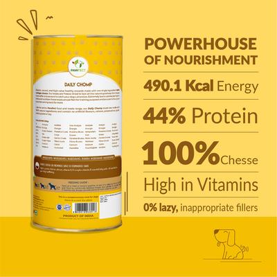 Show full view: Pawfect Nature's Munch Freeze-Dried Functional Daily Chomp for Training Dog Treat, 2.65-oz canister slide 3 of 9