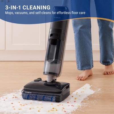 Show full view: Tineco GO H2O HammerHead MessDetect Complete Cordless Mop & Vacuum Cleaner, Black slide 3 of 10