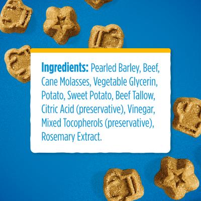 Show full view: Blue Dog Bakery Perfect Trainers Beef Soft & Chewy Dog Treats, 6-oz bag slide 5 of 10