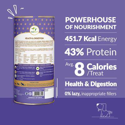 Show full view: Pawfect Nature's Munch Freeze-Dried Functional Health & Digestion Cheese Dog Treat, 2.65-oz canister slide 3 of 9