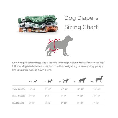 Show full view: Pet Parents Washable Male & Female Dog Diapers + Extendrs, Daisy, 3 count, Large slide 8 of 10