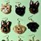 Show in main carousel: Not Picasso German Shepherd Earrings slide 5 of 6