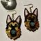 Show in main carousel: Not Picasso German Shepherd Earrings slide 1 of 6