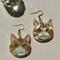 Show in main carousel: Not Picasso Tabby Cat Earrings slide 3 of 6