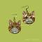 Show in main carousel: Not Picasso Tabby Cat Earrings slide 2 of 6