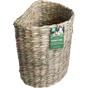 Small Pet Select Tiny Paws Small Pet Seagrass Tunnel, Brown