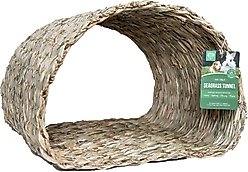 Small Pet Select Tiny Paws Small Pet Seagrass Tunnel, Brown