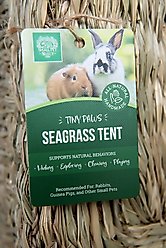 Small Pet Select Tiny Paws Small Pet Seagrass Tent, Brown slide 2 of 4