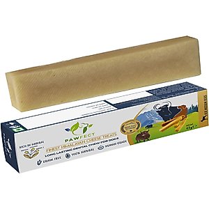 Pawfect Himalayan Cheese Chews Medium All Natural High-Protein Grain-Free Dental Dog Treat, 2.29-oz