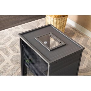 New Age Pet ECOFLEX Cozy Critter Small Pet Villa, Grey