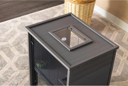 Show full view: New Age Pet ECOFLEX Cozy Critter Small Pet Villa, Grey slide 9 of 11