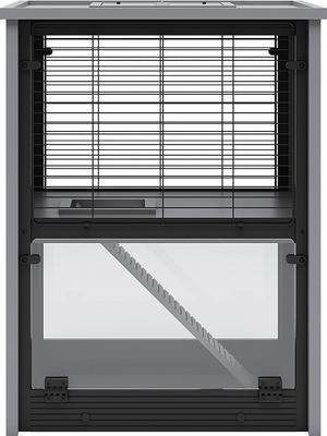 Show full view: New Age Pet ECOFLEX Cozy Critter Small Pet Villa, Grey slide 4 of 11