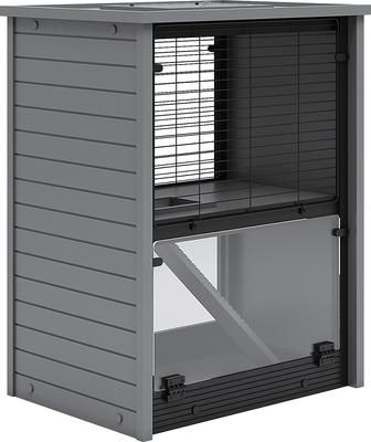 Show full view: New Age Pet ECOFLEX Cozy Critter Small Pet Villa, Grey slide 6 of 11