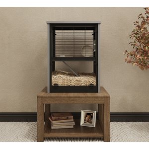 New Age Pet ECOFLEX Cozy Critter Small Pet Villa, Grey