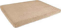 Sherry Kline Pet Collection Sherpa Reversible Dog Crate Mat, Taupe, Large