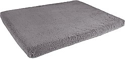 Sherry Kline Pet Collection Sherpa Reversible Dog Crate Mat, Dark Grey, Medium