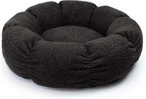 Show full view: Sherry Kline Pet Collection Boucle Round Donut Bolster Dog Bed, 21-in, Black slide 4 of 4