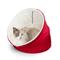 Show in main carousel: Sherry Kline Pet Collection House/Hut Cat Bed, 16-in, Red slide 1 of 6