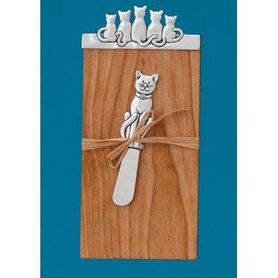 Basic Spirit Basic Spirit Cat Board with Pate Knife