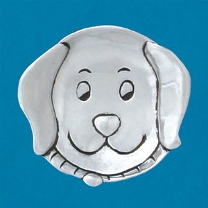 Basic Spirit Dog Charm Bowl with Pawprint Design Box