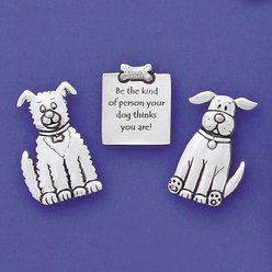 Basic Spirit Dog Quote Magnet Set, 3 count