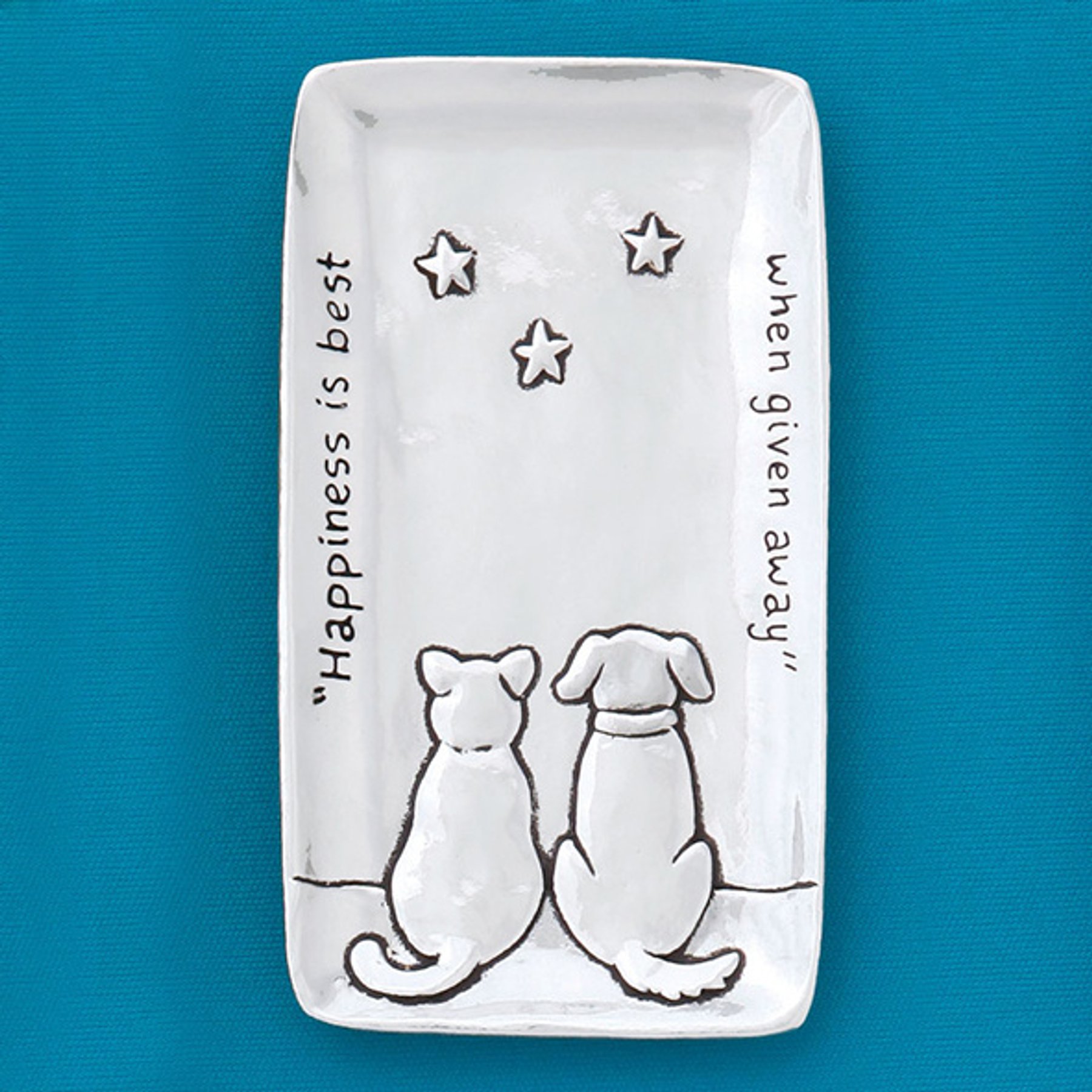 Basic Spirit Cat & Dog Trinket Tray